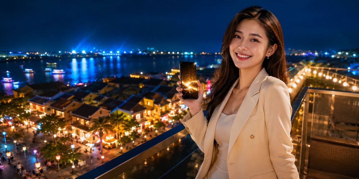 Bóng đèn lồng Hội An - hình ảnh khuyến mãi đăng ký ứng dụng 44b