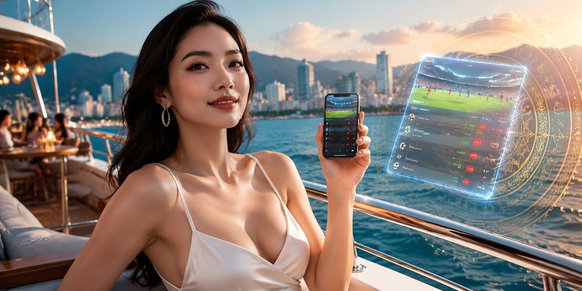 Người dùng chơi xổ số trên điện thoại tại Nha Trang